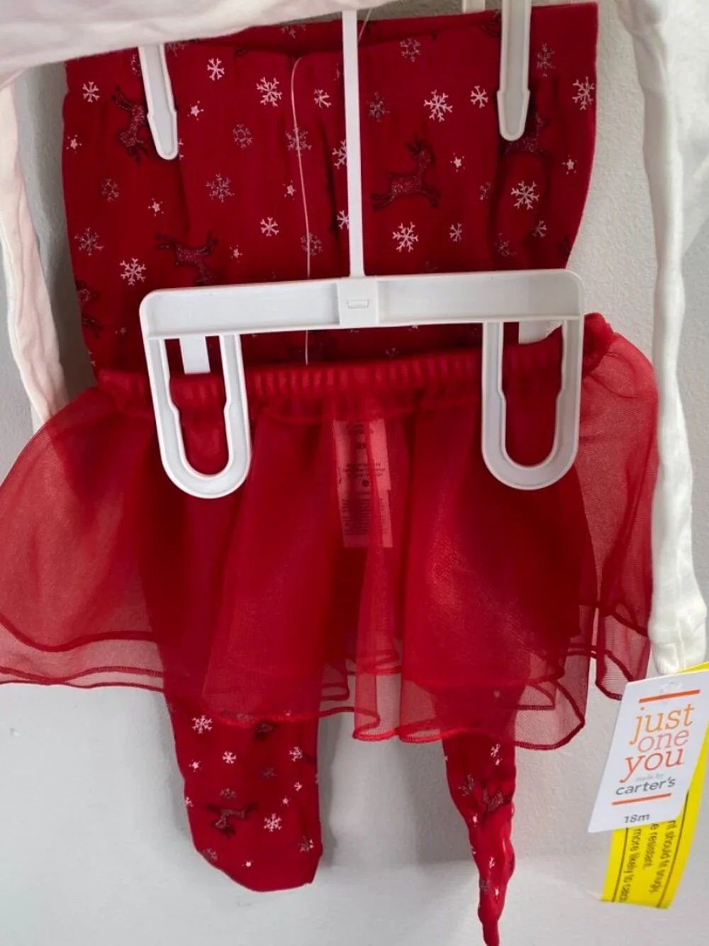 Carters Christmas 3 Piece Outfit for Kids Size 18M